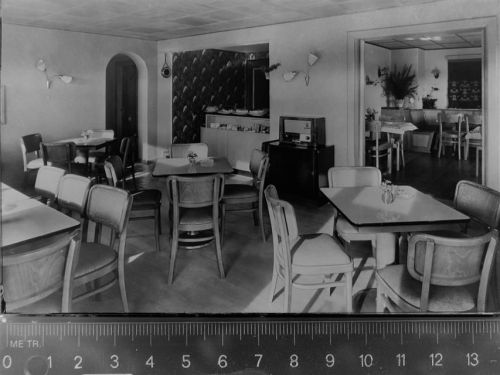 25946 W2278 Wittdün , Amrum GLASNEGATIV Gasthaus