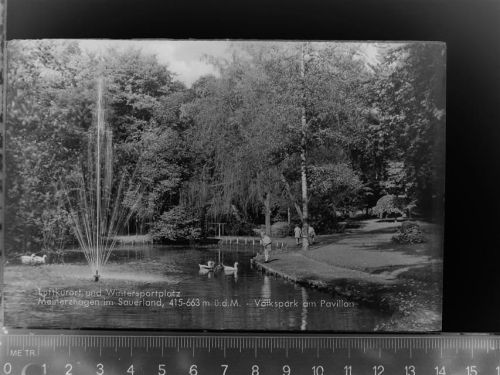 Meinerzhagen Volkspark am Pavillon