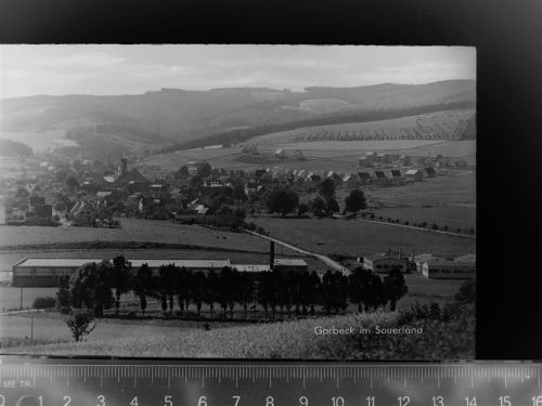 58802 W5983 Garbeck , Sauerl GLASNEGATIV