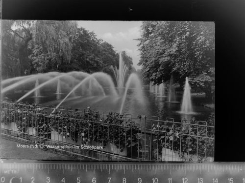 Moers Wasserspiele im Schlosspark