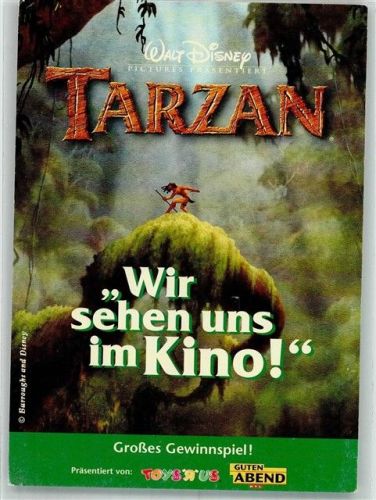 Tarzan Wir sehen uns im Kino