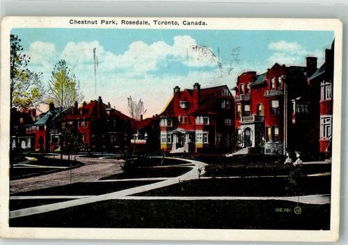 Toronto 1927 Chestnut Park Rosedale