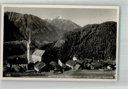 6100 Reith bei Seefeld Foto AK Kirche
