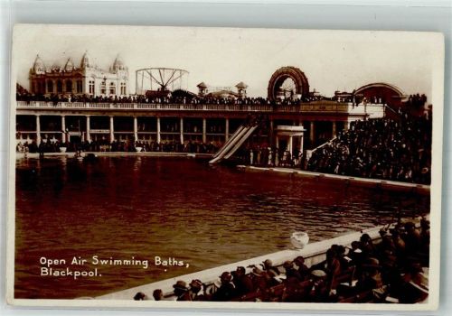 Blackpool Schwimmbad Eröffnung