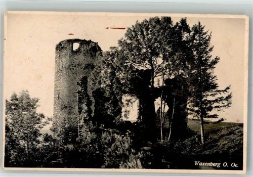 Waxenberg Burg Ruine