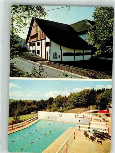 Stoumont 1981 Chevorn Schwimmbad Pension Bamibino Bru