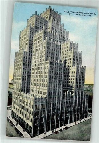 St. Louis 1955 Postamt Bell Telephone Building Luftpost
