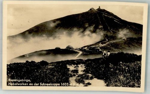 Brückenberg 1942 Feldpost WK II Schneekoppe Riesengebirge