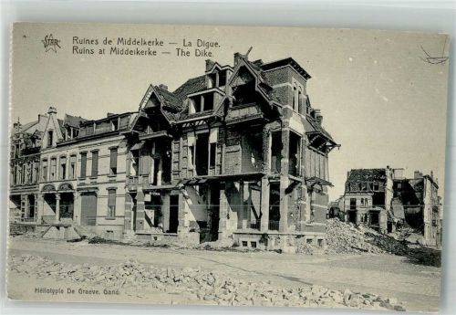 Middelkerke Trümmer la Digue