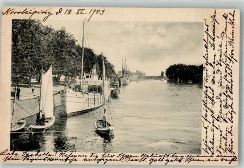 Norrköping 1903 Hafen