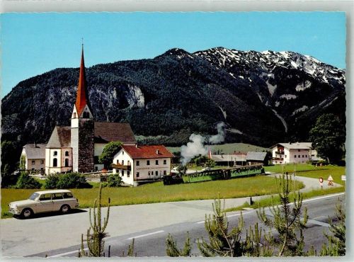 Pertisau Zahnradbahn Wallfahrts- Kirche z.hl.Nothburga Gasthaus Auto Eben am Achensee