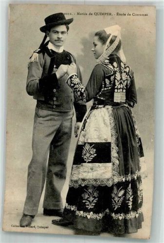Quimper Tracht Mann Frau