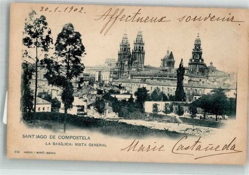Santiago 1902 Kirche Basilica