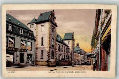Merzig Rathaus früher kurfürstliches Jagdschloß
