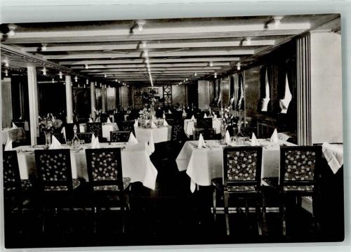 Ozeanliner der Hamburg-Amerika-Linie Speisesaal Touristen-Klasse