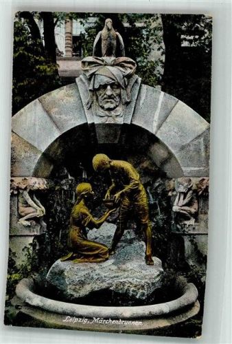 Leipzig 1908 Märchenbrunnen