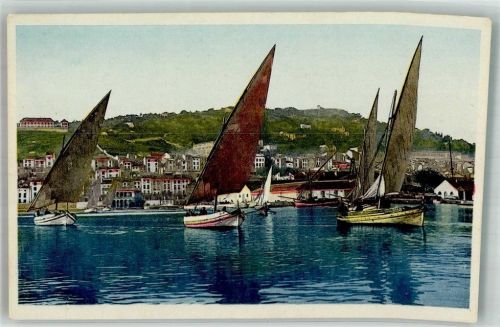 Sete Fischer- Boote Hafen