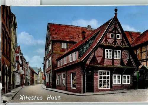 Lauenburg Gasthaus zum Löwen, Ältestes Haus, Fachwerkhaus