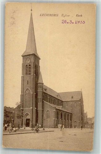 Gand 1933 Kirche Ledeberg