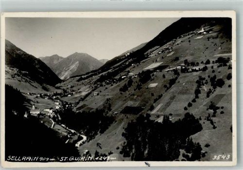 6181 Sellrain 1937 Foto AK St. Qirin