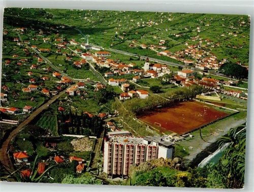Machico 1985 Fliegeraufnahme Sportplatz
