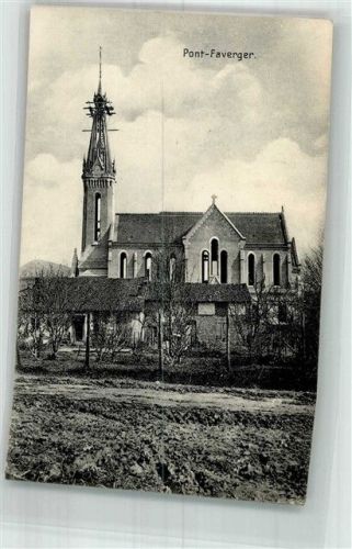 Pontfaverger-Moronvilliers 1915 Kirche