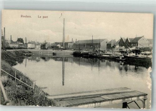 Roulers Hafen Feldpost WK I Ob.Komm. IV.Armee