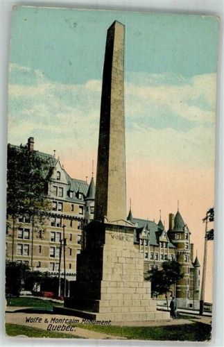 Quebec Denkmal Wolfe und Montcalm