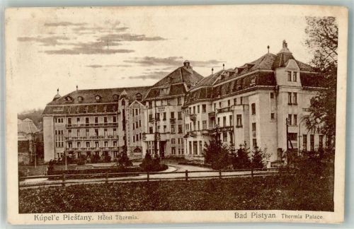 Pistyan 1921 Hotel Thermia Palace