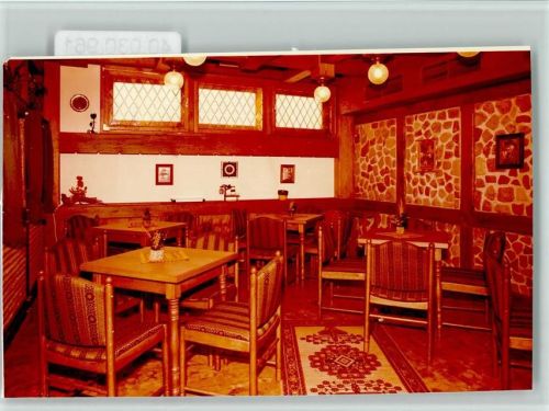 32105 W4902 Schötmar FOTO KEINE AK Restaurant Lippische Rose Innenaufnahme