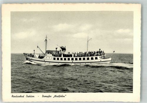 Borkum Seebäderschiff Westfalen