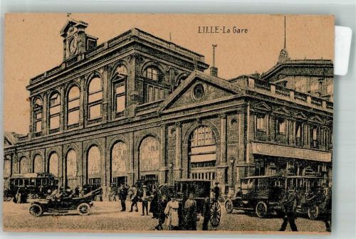 Lille 1916 Auto Bahnhof Feldpost WK I Nr, 403