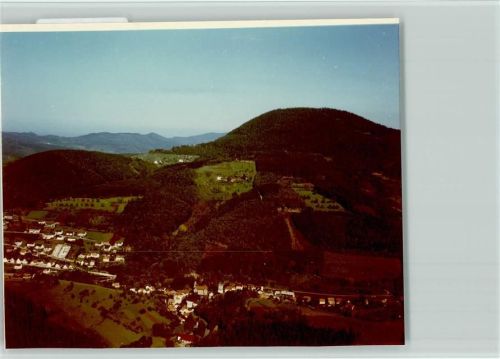 77784 W7617 Oberharmersbach FOTO KEINE AK Luftaufnahme