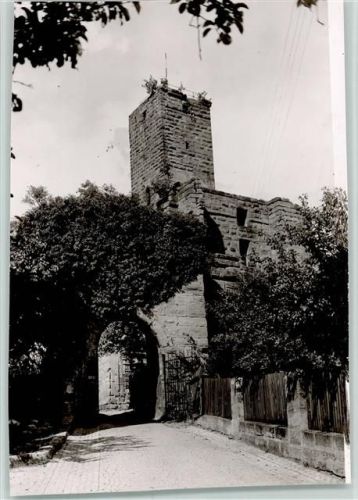 91161 W8543 Hilpoltstein , Mittelfr FOTO KEINE AK Burgturm