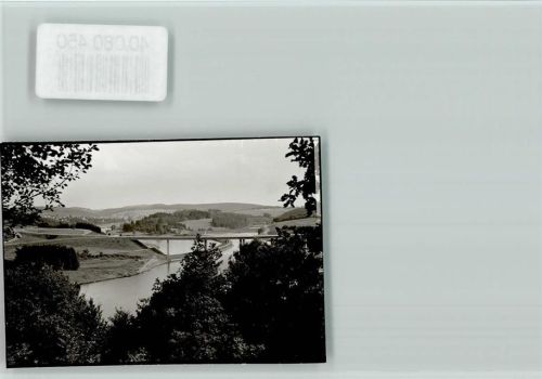59939 W5787 Bigge FOTO KEINE AK Autobahnbrücke