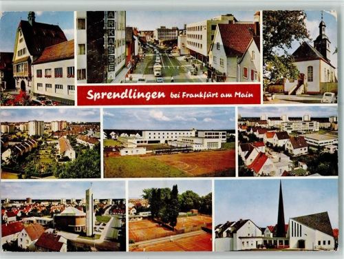 Sprendlingen Ortsansichten Mehrfachaufnahme