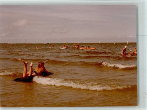 Horumersiel im Meer Luftmatratze Schlauchboote