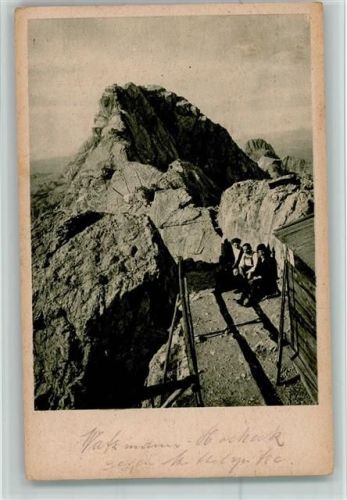Schönau Watzmann Besteigung Stempel 1922