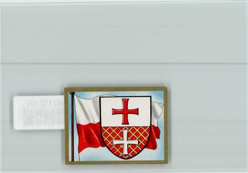 Elbing Stadtwappen Kosmos Sammelbild 6x5cm AKU2