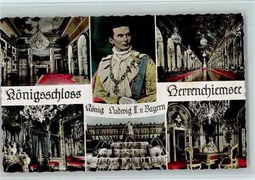 Herrenchiemsee Schloß Herrenchiemsee König Ludwig II von Bayern