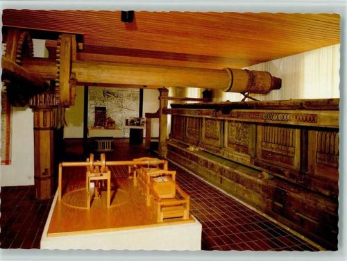 Haslach Museum Webermarkt die Mangel Fertigstellung