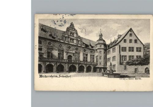 Weikersheim Weikersheim Schloßhof AKU1