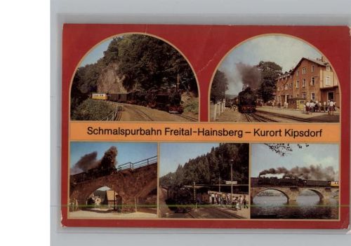 Kipsdorf Eisenbahn; Bahnhof