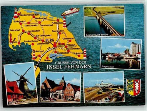 Fehmarn Fehmarnsundbrücke Mühle