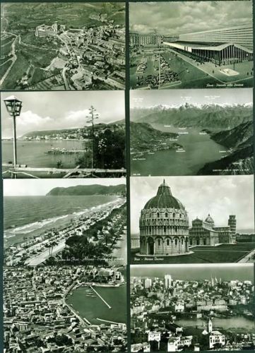 Lot mit 100x Semi AK, ca. 1950-1969; überwiegend gute Erhaltung, ca. Hälfte gelaufen