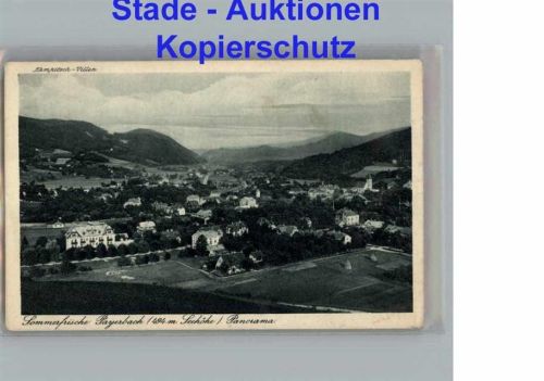 Payerbach (A) Luftbildaufnahme