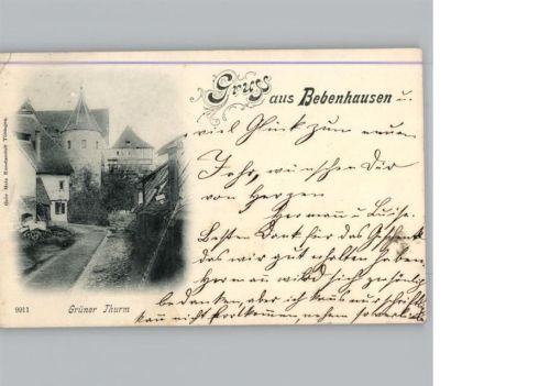 Bebenhausen Grüner Thurm