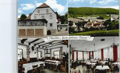 97782 W8781 Weickersgrüben a Main - Gasthaus Pension zum grünen Baum