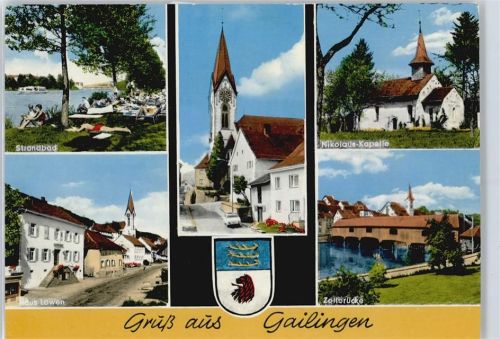 Gailingen Haus Löwen , Freibad