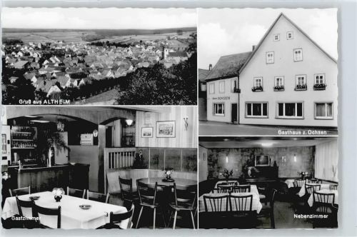 97900 W6987 Uissigheim - Altheim , Gasthaus zum Ochsen